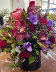 Floral Hat Box Arrangement